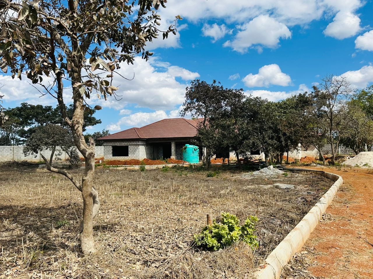 4-Bedroom Unfinished House in New Kasama